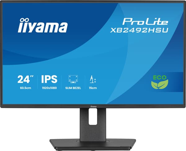 IIYAMA 60,5 cm (24\") XB2492HSU-B1 16:10 HDMI+DP+2xUSB IPS
