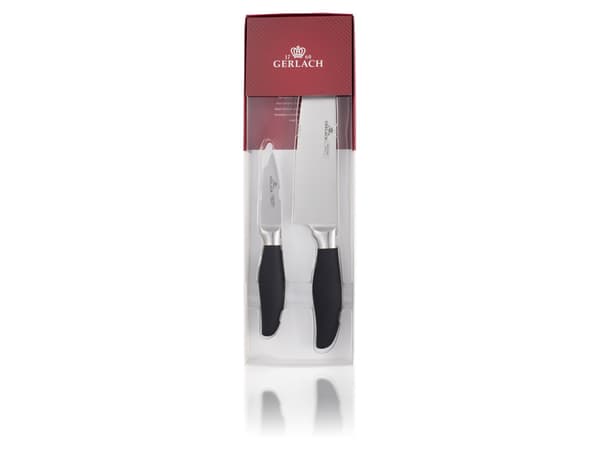 Gerlach Style set med 2 knivar i PVC-låda