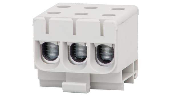 LZ i ZU-hus 3-sporet 3x50mm2 Al/Cu - grå