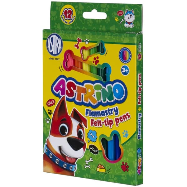 12 färgpennor Astrino ASTRA