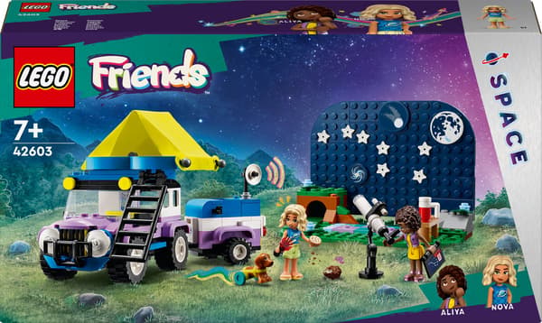 42603 Friends Stjernekigger-Campingvogn