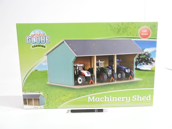 Garage til 3 traktorer 45x28x22cm HIPO