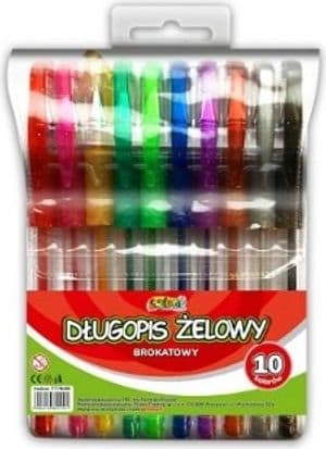 Glitter Colori Glitter Lång 10 färger PENMATE