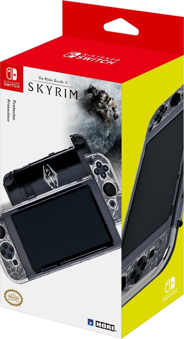 Hori Protective Cover Snap & Go Skyrim Protector Nintendo Switchille (NSW-065U)