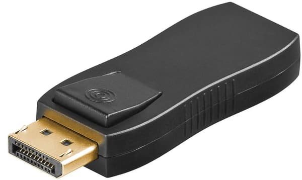 MicroConnect Adapter Displayport - HDMI M-F Displayport 1.2v Passiv. sort
