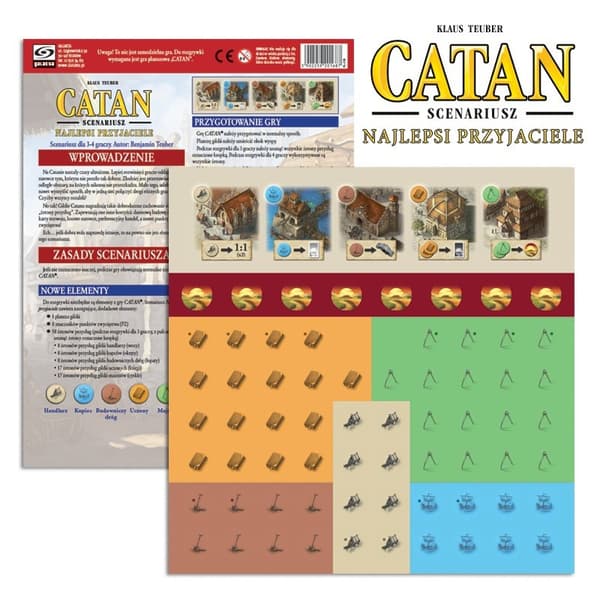 Spel Catan: Bästa vänner-manus