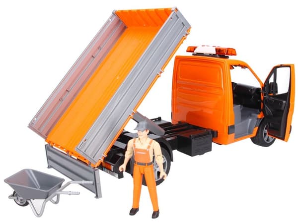 MB Sprinter Kommunal med lys- og lydmodul (orange, inkl. fører og tilbehør)