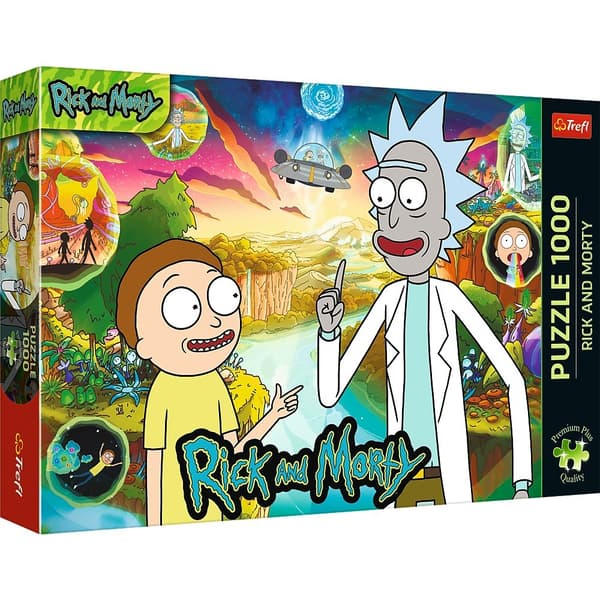 Puslespil 1000 Rick and Morty TREFL