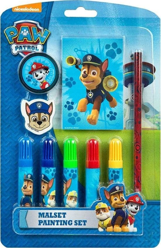 Skolmaterialset 9 delar. Paw Patrol