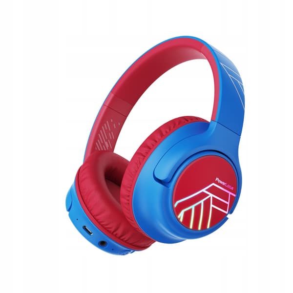 PowerLocus Bluetooth-kuulokkeet Bobo Kids sininen/punainen