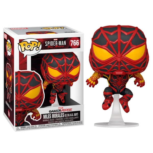 POP-figuuri Marvel Spiderman Miles Morales S.T.R.I.K.E. -puku
