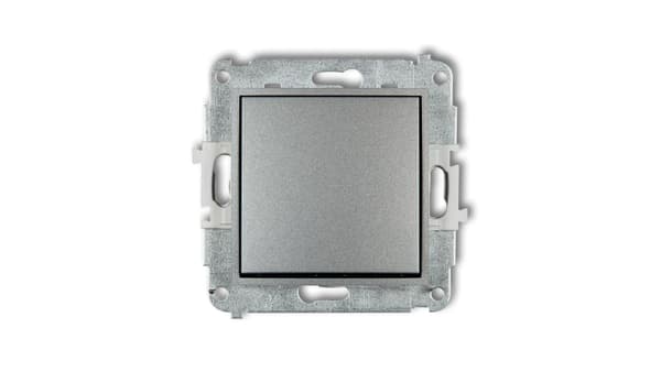 Hals Mini Stik Enkeltpolet Sølv Metallic (7MWP-1)