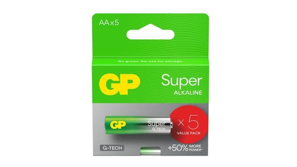 LR6 5BL GP Super Alkaline (G-TECH)