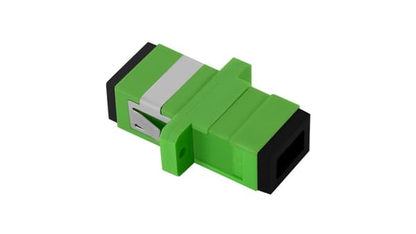 Qoltec SC/APC Airmodal Adapter | Simplex | Singlemode