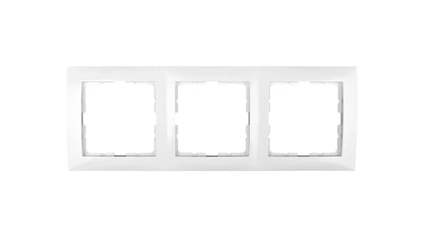 Hager Triple ramme BERKER hvid - 5310138989