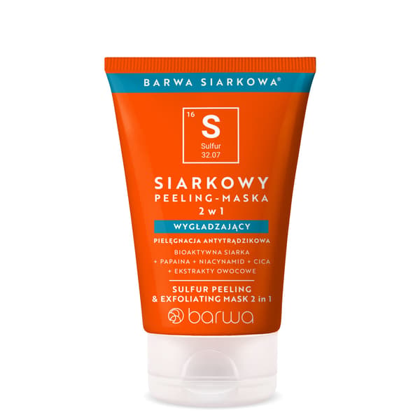 COLOR Svavel scrub-mask 2in1 120 ml