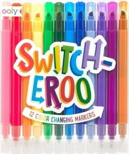 Switch-Eroo väriä vaihtavat huopakynät 12 kpl
