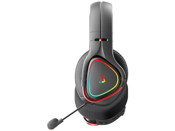 A4TECH BLOODY MR710 Sorte hovedtelefoner (BT5.3+2.4G+Kabel)