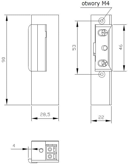 ELECTRA R3 DRAGKROK MED BLOCK. HÖGER