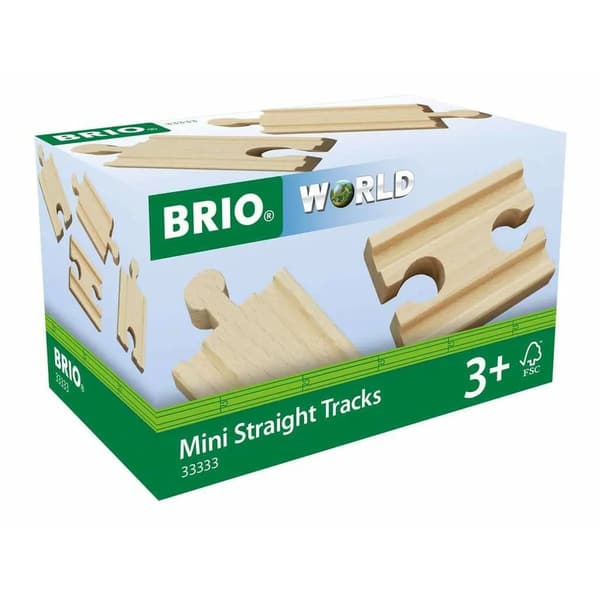 Togbane Brio Mini Rails Rights Træ