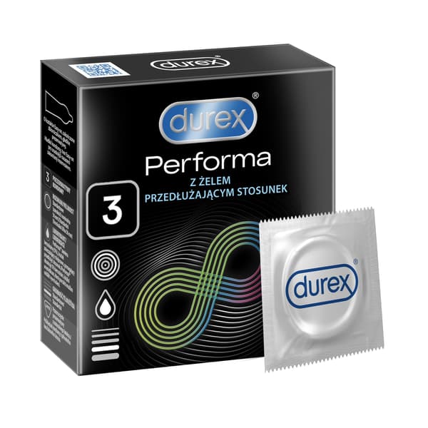 Durex Performa Kondomer 3 st