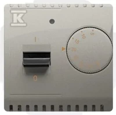 Simon Basic Temperaturregulator med Sensor 16A, 230V Satin BMRT10W.02/29