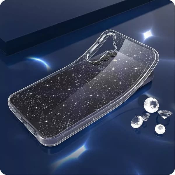 Flexair-fodral för Samsung Galaxy A35 5G Glitter