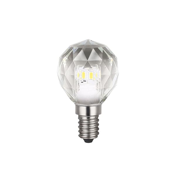 LED Pære 3W E14 G40 4000K Krystal