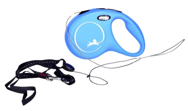 Hundkoppel Flexi NEW CLASSIC 8 m Blå Storlek S