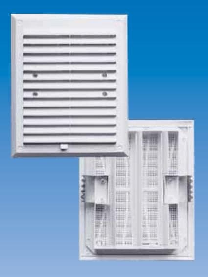 VENTILATIONSGALLER MED ALLUSION 175*215MM VIT