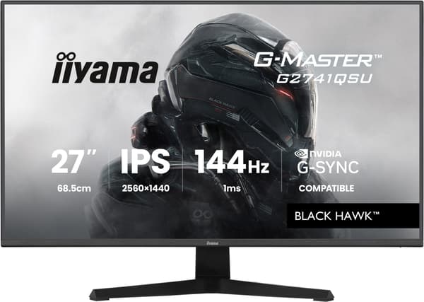 IIYAMA 68,6 cm (27\") G2741QSU-B1 16:9 HDMI+DP+2xUSB IPS
