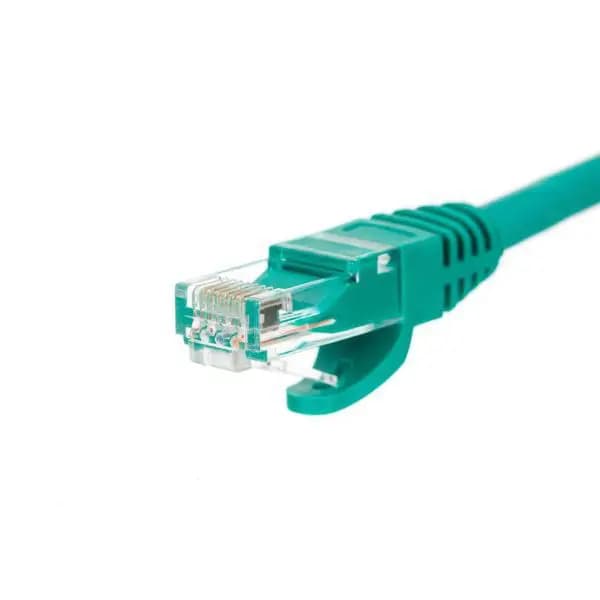 Netrack patchkabel RJ45, støbt dæksel, kat. 6 UTP, 2m grøn (BZPAT26G)