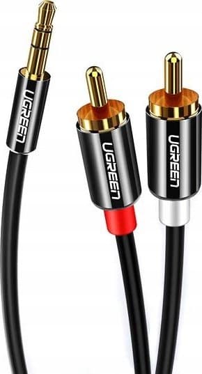 Gembird KABEL STEREOKABEL 1,5M CHINCH RCA TIL JACK 3,5 TOMMER METAL >