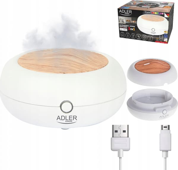 USB 3-i-1 Ultraljud Aroma Diffuser