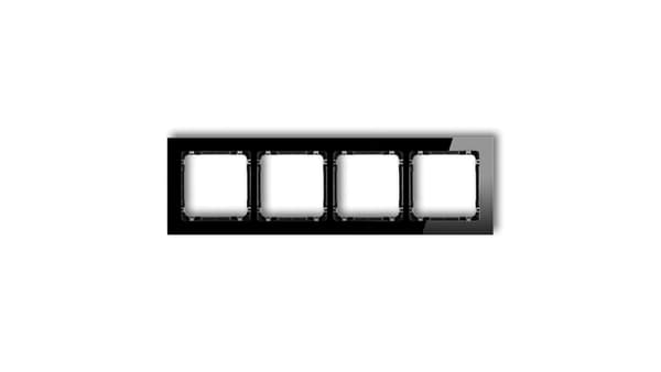 Karlik Frame Deco firedobbelt sort effekt glasbund: sort (12-12-DRS-4)