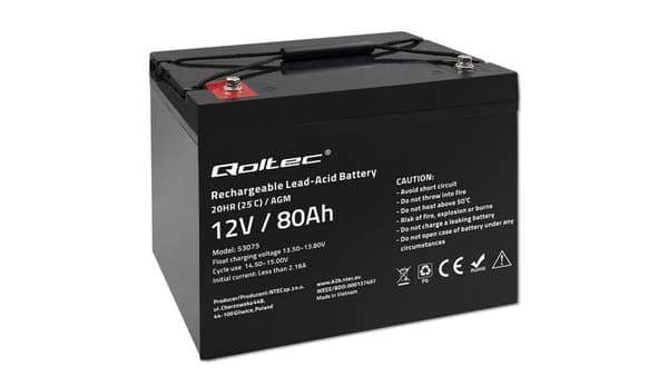 AGM battery 12V          80Ah