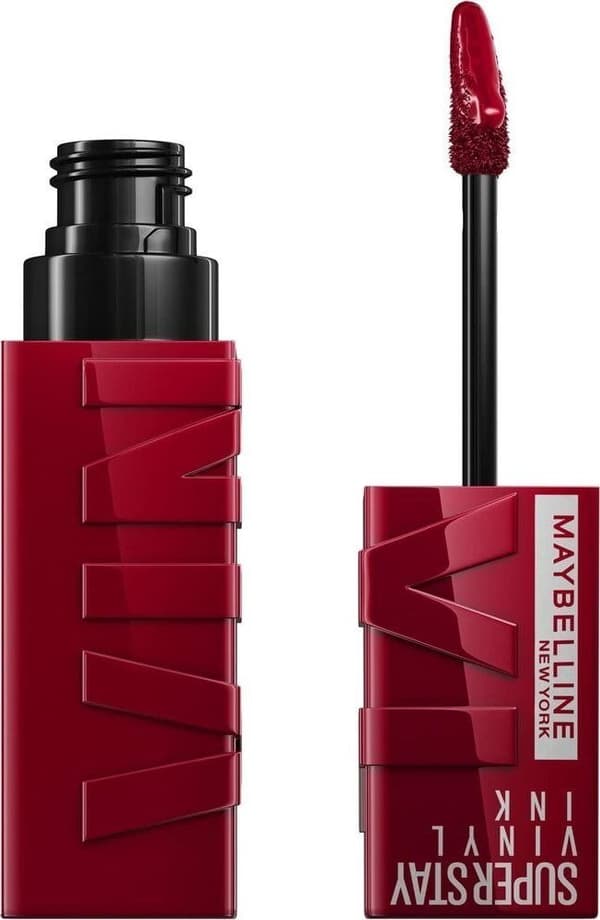 Huulipuna Maybelline Superstay Vnyl Ink 55-royal