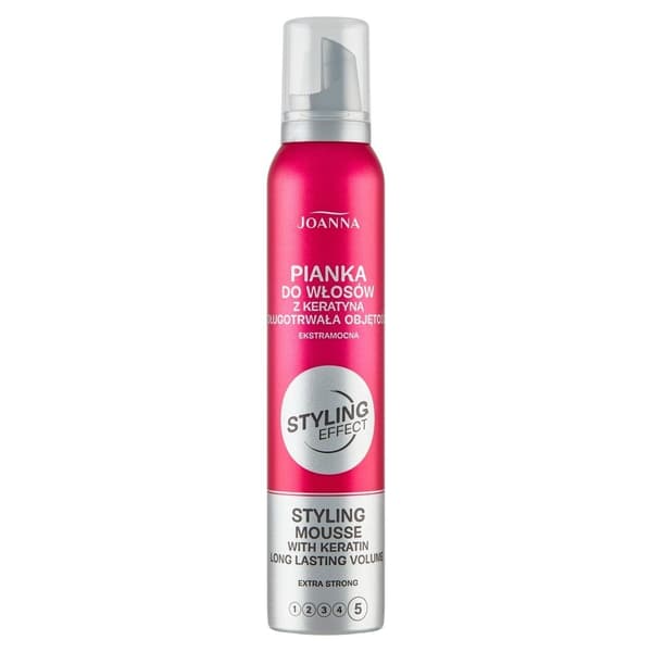 Joanna Styling Effect modelleringsskum til hår Ekstra Stærk 150ml