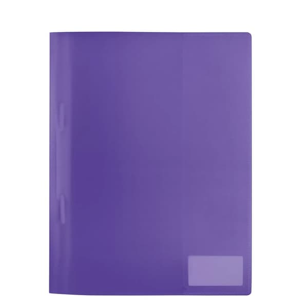 Herma HERMA Arkivmappe A4 violet gennemsigtig PP 3 stk.