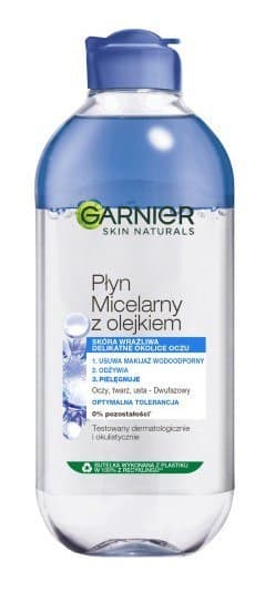 Garnier Skin Naturals Biphasisk micellärvätska med blaster 400ml