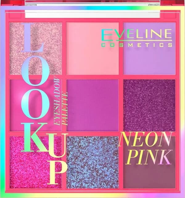 Eveline Eveline_Look Up Neon Pink Palette 9 Ögonskuggor 10.8g