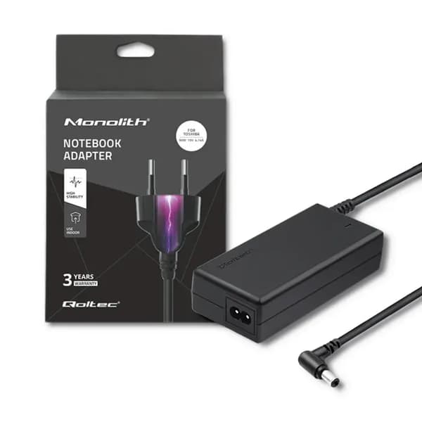 Qoltec - strømforsyningsadapter - 90 W