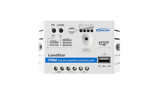 Lataussäädin PWM, EPEVER LS3024EU 30A 12/24V + USB-liitäntä