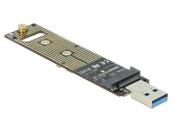 SOVITIN USB-A (M) 3.1 GEN 2->M.2 KEY M PCIE NVME DELOCK