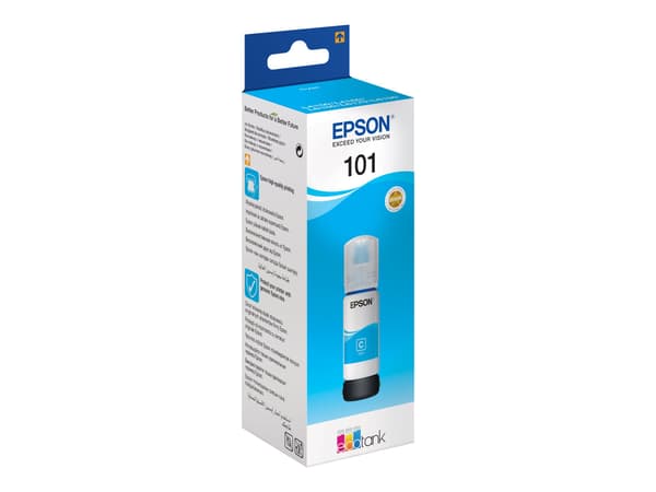Epson 101 - cyan - original - blækbeholder