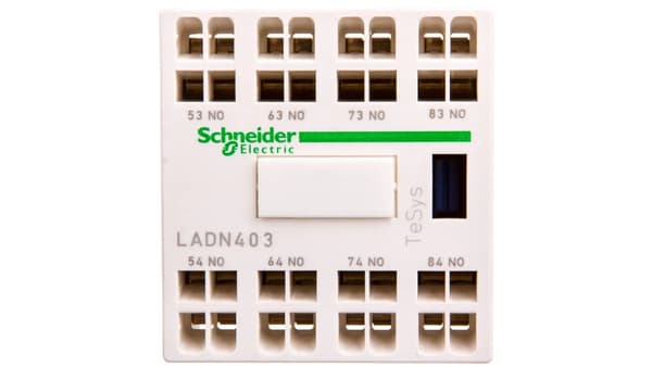 Hjælpekontakt 4Z frontmontering LADN403