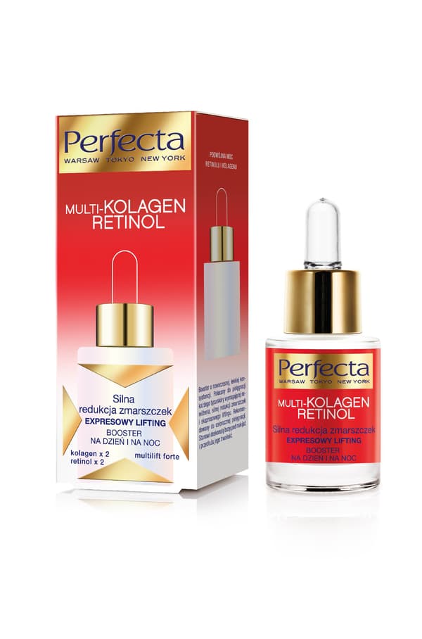 Perfecta Ansigts Serum Multi-Kollagen Retinol Booster Reducerer Rynker 15ml
