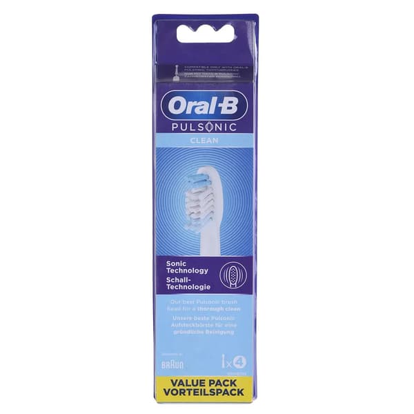 Oral-B Tandborsthuvuden Pulsonic Clean 4 st.