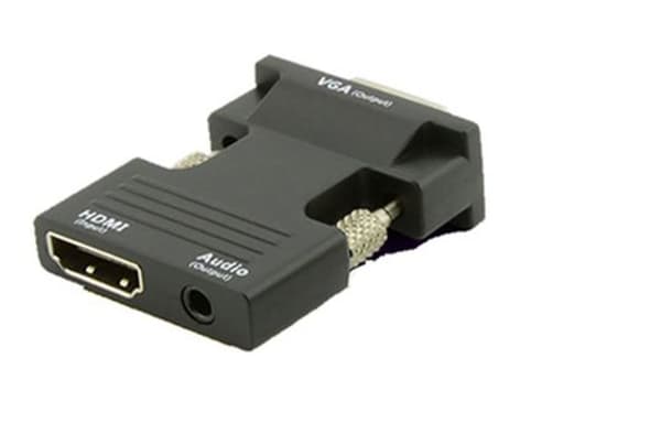 MicroConnect HDMI naaras - VGA uros musta muovi