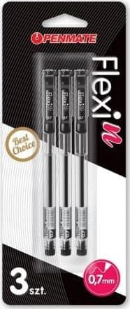 Lang Flexi N sort 3 stk PENMATE